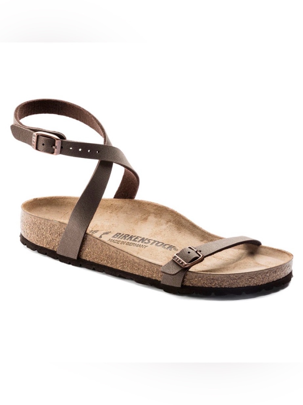 Birkenstock Daloa Brown Strappy Ankle Sandal EU 39